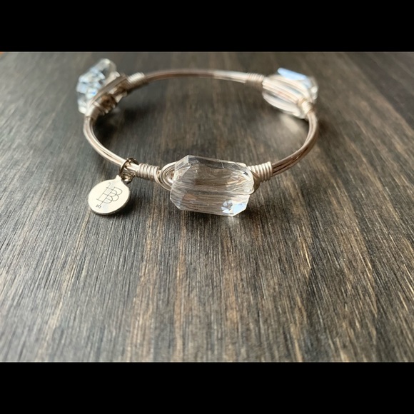 New Bourbon and Bowties Crystal clear Bangle - Picture 4 of 4